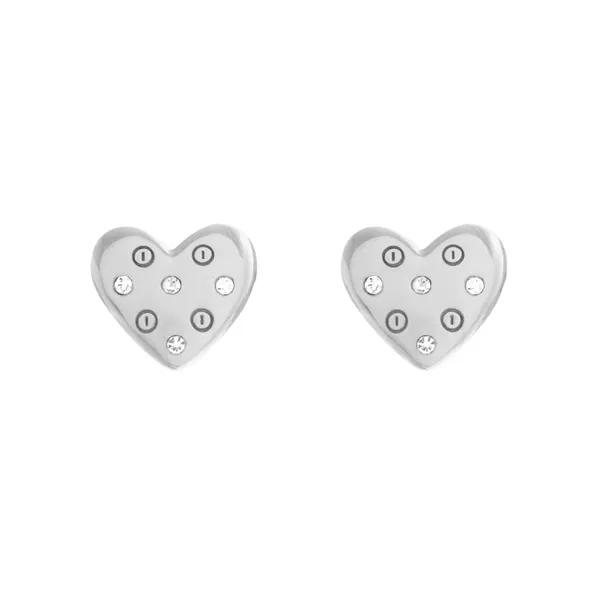 Khuyên tai Bejewelled Classics Screw Heart