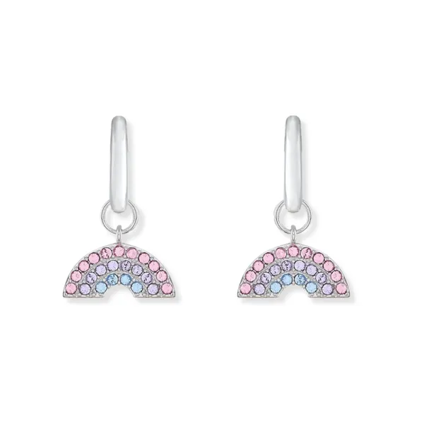 Khuyên Tai Sterling Rainbow